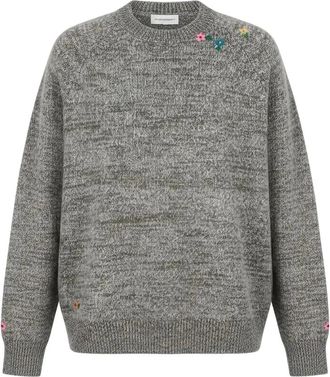 Dries Van Noten Maba 4748 Maglione - - Knitwear - Uomo - Grigio - L