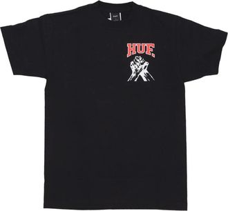 HUF Zwarte Unity Song Tee Heren T-shirt - Heren - T-shirts - Zwart - S - Katoen - Tops