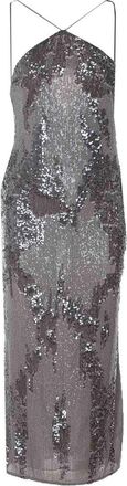 Patrizia Pepe Grey Long Dress