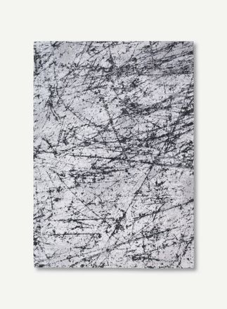 Louis De Poortere Dise&ntilde;o Estelar - Alfombra Contempor&aacute;nea De Mad Men - Hecha En B&eacute;lgica - Acabado A Mano - Antideslizante Natural - 85% Algod&oacute;n - 15% Poli&eacute;ster - Blanco