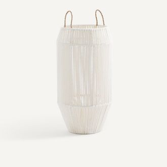 AM.PM Ronde handgeweven katoenen mand, hoog model, FOLO