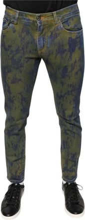 Dolce & Gabbana Heren, Jeans, Blauw, Maat: M Katoen
