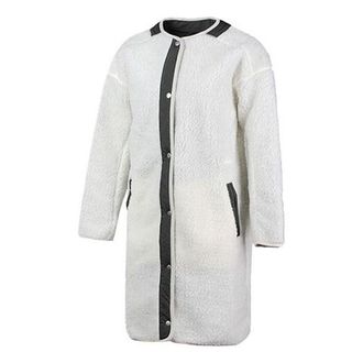 adidas (WMNS) adidas Fleece Jacket Asia Sizing White Black ED1510