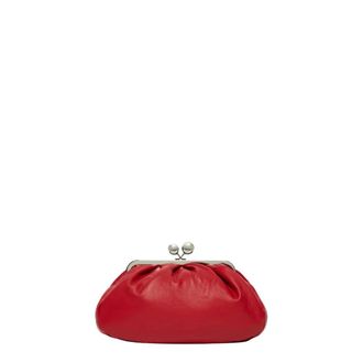 Max Mara Pasticcino Bag Medium - Dames - Tassen - Rood - Maat: ONE Size Leer