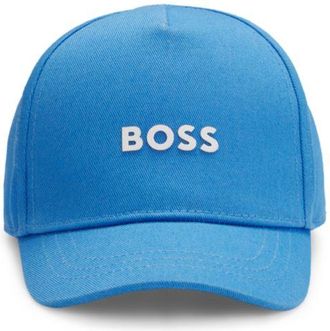 BOSS Kids cap with contrast logo print