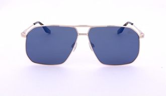 Quiksilver Mens Gold Tone Geometric Sunglasses QS3009-2