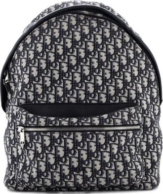 Dior Zaino Rider Oblique medio - Blu