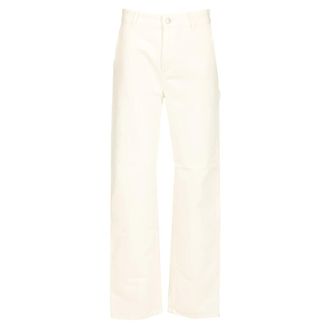 Carhartt Work in Progress Donna, Pantaloni, Bianco, W26, new