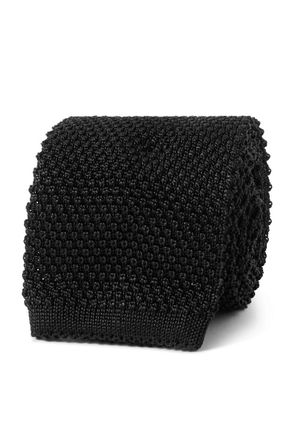 Brunello Cucinelli 7cm Knitted Silk Tie