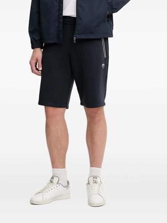 Emporio Armani Shorts con logo e coulisse - Nero