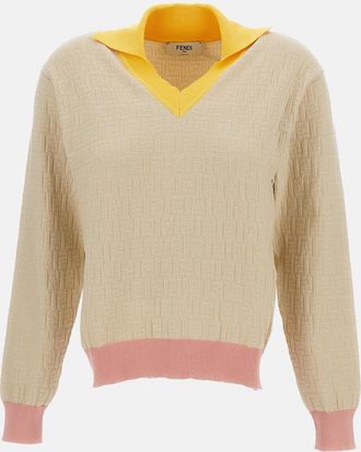 Fendi Maglia Color Block Ff