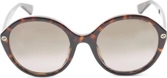 Gucci Occhiali tondi anni 2010 - Marrone