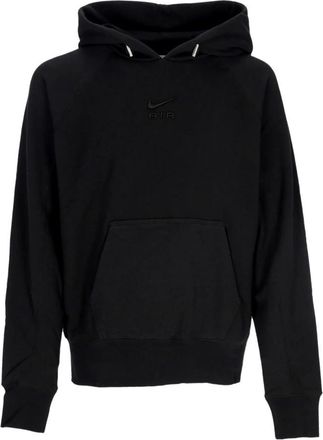 Nike Zwarte Lichtgewicht Hooded Sportkleding Sweatshirt - Heren - Sportshirts - Zwart - XL - Katoen - Fitness