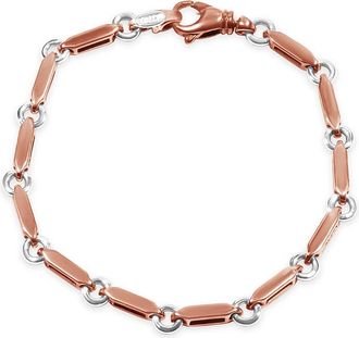 Pompeii3 Mens Link 14k Gold (26gram) or Platinum (42gram) 4.5mm Bracelet 8.5