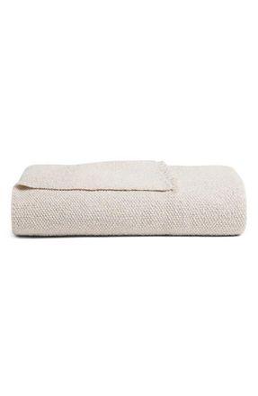 Parachute Cotton Blend Boucl&egrave; Throw Blanket in Oatmeal at Nordstrom