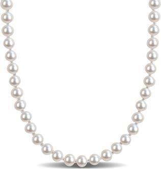Delmar Cultured Pearl Necklace, 5-5.5mm in White at Nordstrom Rack