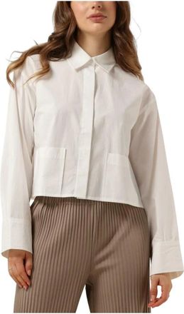 Y.A.S Y.a.s, Dames, Blouses & Shirts, Wit, Maat: XL