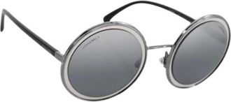 Chanel Pre-owned Vintage Zonnebril - Dames - Vintage Accessoires - Zwart - ONE Size - Vintage