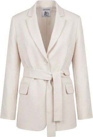 Semicouture Giacca Chantel - - Jackets - Donna - Beige - M