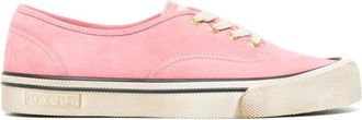 Bally Sneakers, male, Pink, 8 UK, Lace-Up Striped Trainers