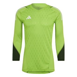 adidas adidas Performance Mens Tiro 23 Pro Long Sleeve Goalkeeper Jersey - Green Recycled Material - Size Small