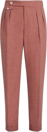 Brunello Cucinelli Pantaloni plissé - Arancione