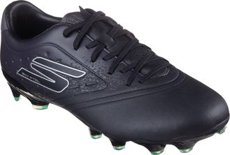 Skechers Performance Skechers Razor 1.5 Academy FG Heren Zwarte/Zilveren Voetbalschoenen