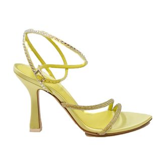 3Juin 3Juin, Schoenen, Dames, Groen, 36 EU, Stijlvolle Sandalen