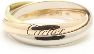 Cartier Yellow Gold (18K) Pink Gold (18K) White Gold (18K) Band Ring (Pre-Owned)