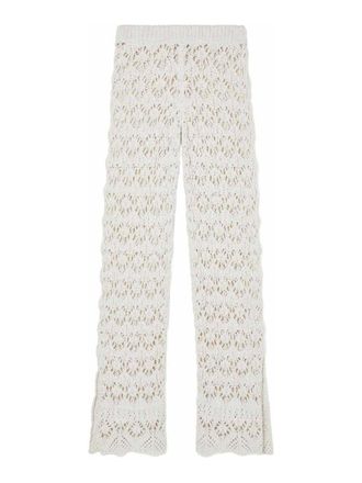 Alanui Lagoon Romance Cotton Trousers