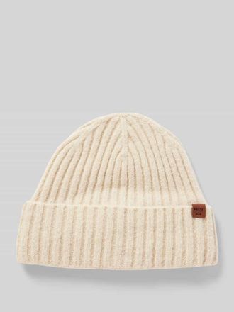 Barts Beanie mit Label-Detail Modell WYON in Beige, Gr&ouml;&szlig;e 1