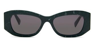 Bulgari BV40037I 98A Womens Sunglasses Green Size 54