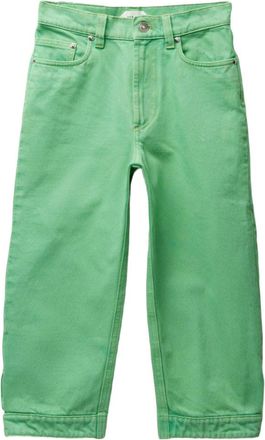 Versace Green Regular Mid Rise Jean