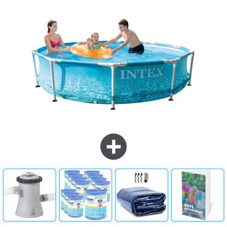 Intex Piscina Con Estructura Redonda - 305x76 Cm - 7-piezas Scb118