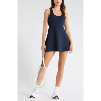 Zella Outscore Racerback Tennis Dress in Navy Sapphire at Nordstrom Rack, Size X-Small