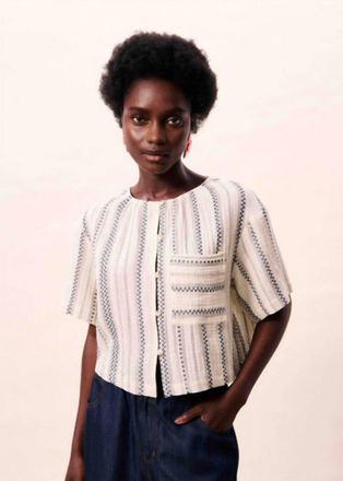 FRNCH Valea Shirt In Cream