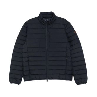 Save The Duck Blauwe Winterjassen voor Mannen - Heren - Winterjassen - Blauw - S - Jassen