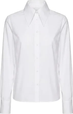 Silvian Heach Overhemden, Dames, Wit, M, Katoen, Dorini Shirt