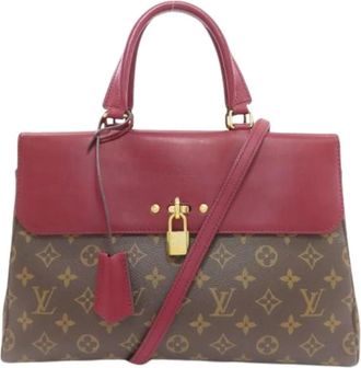 Louis Vuitton Pre-owned Handbags, female, Red, Size: ONE SIZE Pre-owned Monogram Canvas Handbag