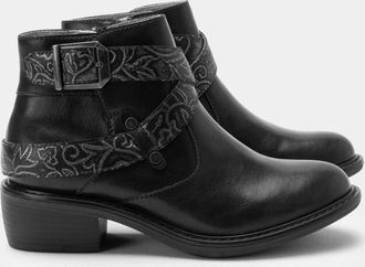 Alegria Womens Millie Embroider Me Boot In Black