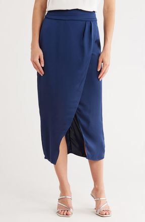 Ramy Brook Zula Maxi Skirt in Spring Navy at Nordstrom Rack, Size 00