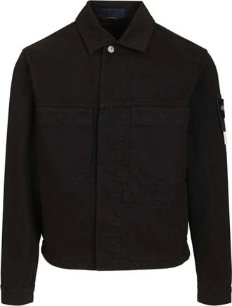 Stone Island Coach Jacket - Heren - Jassen - Zwart - Maat: XL Katoen