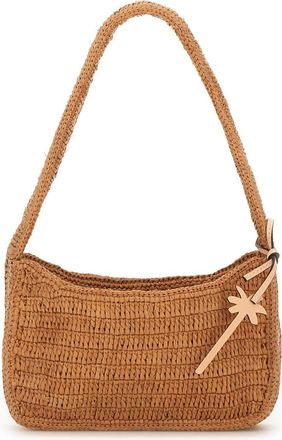 Manebì Raffia Shoulder Bag-Donna