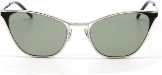Saint Laurent SL409001 Cat-Eye Sunglasses - Gray