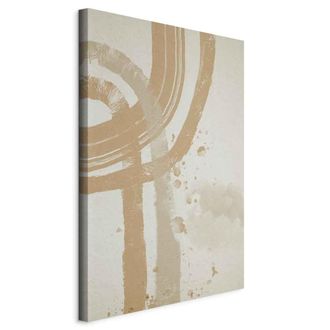 Artgeist Imagen - Minimalismo Beige (1 Pieza) Vertical