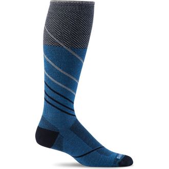 Sockwell Pulse Over the Calf Compression Socks in Ocean at Nordstrom, Size Medium