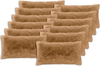 vidaXL Funda De Almohada 12 Pcs Heerlen Topo 40 X 80 Cm Fleece Pv Vidaxl