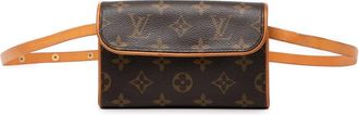 Louis Vuitton 2003 Florentine heuptas met monogram - Bruin