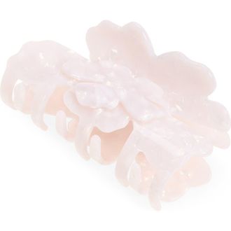 Lele Sadoughi Hibiscus Hair Claw Clip in Mother Of Pearl at Nordstrom