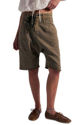 Free People Sage Tie Waist Shorts in Dusted Cocoa at Nordstrom Rack, Size 2